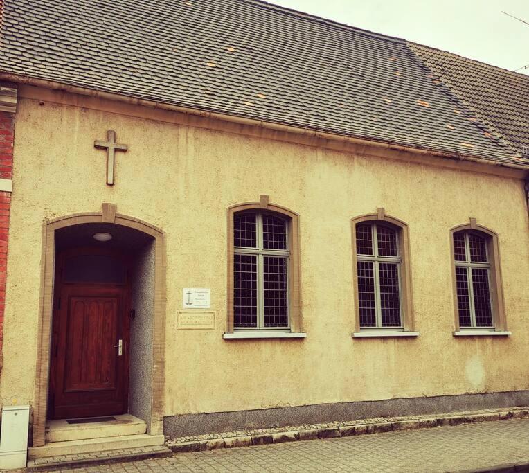 Ehemalige Kirche In Neuem Glanz Apartamento Oranienbaum-Woerlitz Exterior foto